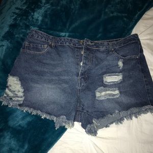 Distressed Shorts